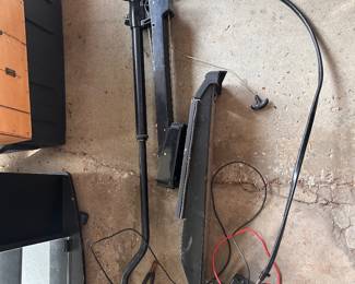 Evinrude Bow-Mount Trolling  Motor w/ Foot Control & Bracket.