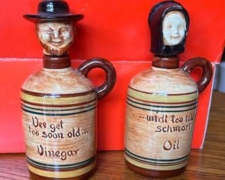 oil & vinegar Amish salt & pepper