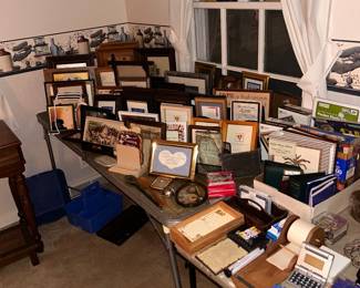 Quite the variety of picture frames