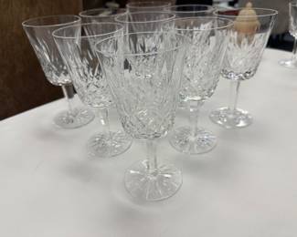 Waterford Lismore water goblets