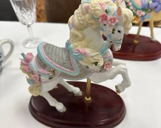 Lenox carousel horses