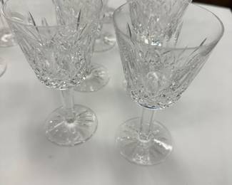 Waterford Lismore water goblets