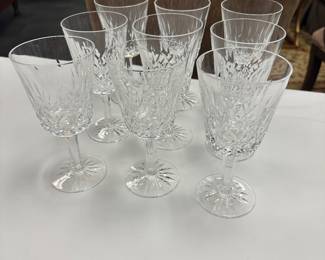 Waterford Lismore water goblets