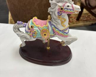 Lenox carousel horses