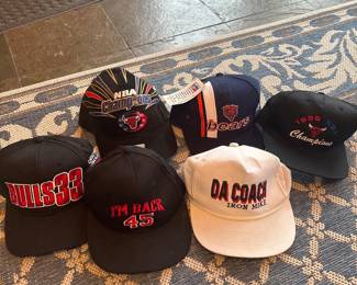 NWT Collectable Bulls and Bears Hats