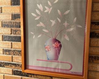 Signed Wood Framed Print