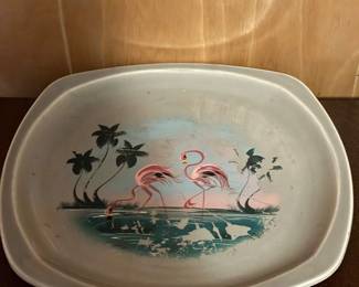 Flamingo inspired Serving Plate