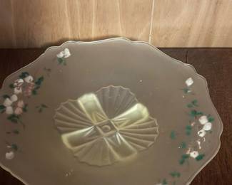 Beautiful Muted Yellow Serving Plate