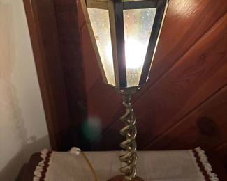 MCM Brass Table Lamp