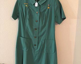 Girl Scout Troop Leader Uniform 1964