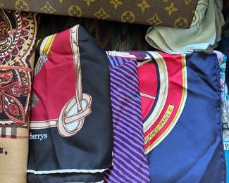 Silk scarves 