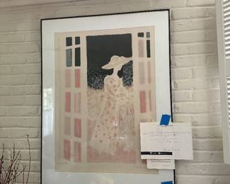 Andre Brasilier lithography 