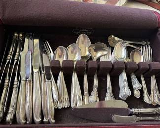 Sterling silver flatware 