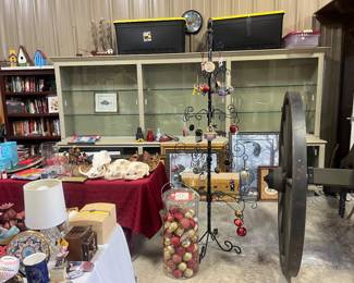 Holiday, large display cabinet