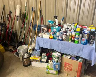 Cleaning supplies