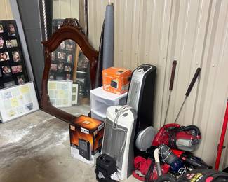 Heaters, mirrors