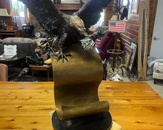 Ghiglieri “The American Patriot” bronze