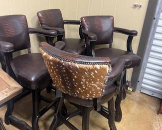 Custom swivel stools