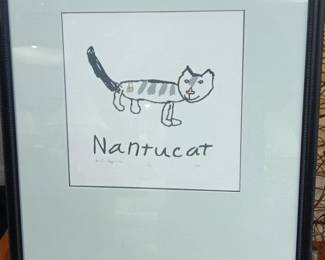 Nantucat Limited Edition Print
