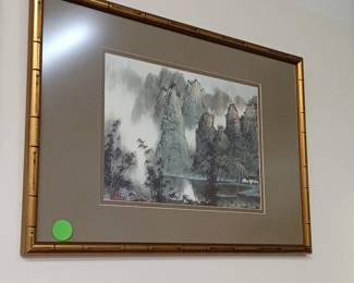 Chinese Landscape Ink Wash Painting