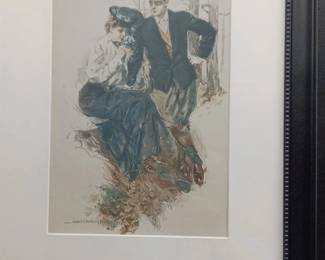 Howard Chandler Christy The Girl I Left Behind Illustration