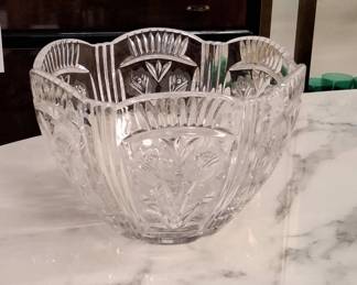 Waterford Crystal Peacock Bowl