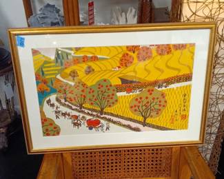 Golden Autumn Day by Kiyoshi Saito