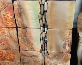 Brenda McMahon Gallery Ceramic and Stone Dresser