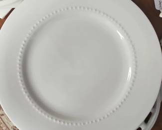 Gibson Elite Embossed Bone China Piece Dinnerware Set