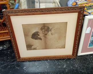W. J. Maitland Cherubs Drawing