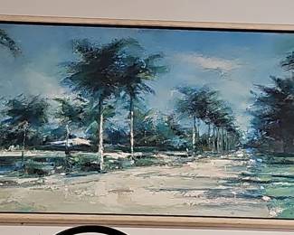 Ft. Laurderdale Highwaymen Style Oil Painting