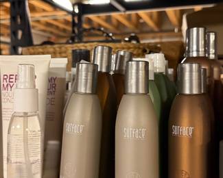 Surface conditioner, hair care products