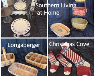 Southern Living, Christmas Cove, Longaberger