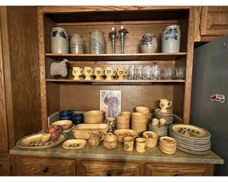 Blue Stoneware and Pfaltzgraff
