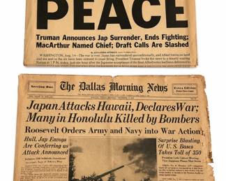 WWII NEWSPAPERS