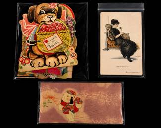 VINTAGE VALENTINES AND CARDS