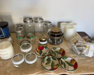 Assorted Mason Jars