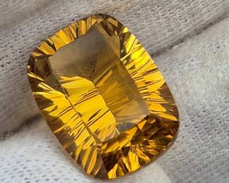14.52 Carat Natural Citrine