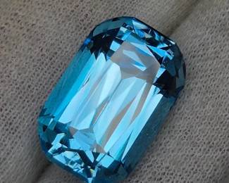 Stunner! 26.63 Carat Natural Electric Swiss Blue Topaz – Electric Blue