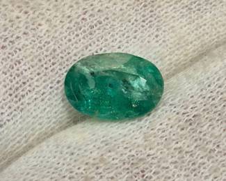 1.59 Carat Natural Zambian Emerald
