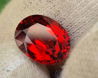 4.13 Carat Natural Spessartite Garnet – Fiery Mandarin Orange