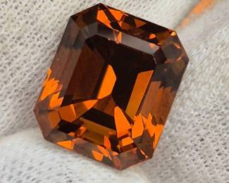 8.93 Carat Natural Madeira Citrine – Rich Autumn Color