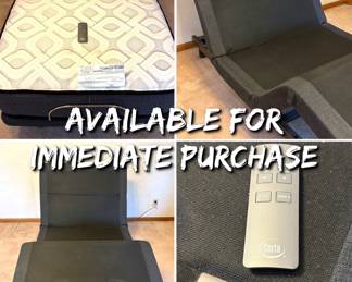 Adjustable twin bed $275 — call or text for more pictures/information 