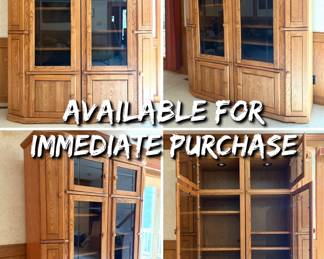 Storage cabinet pillars/shelves $100 for the pair — call or text for more pictures/information 