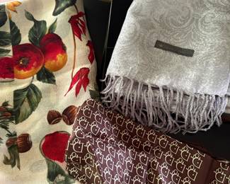 Christian Dior, wool, and AMA Waterways scarves