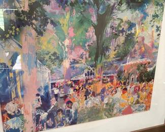 LeRoy Neiman print - framed