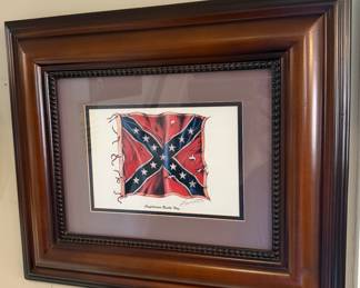 Civil War Print COA inside