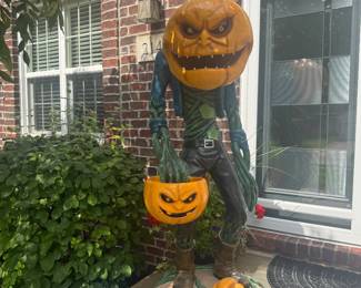 Resin Pumpkin Head