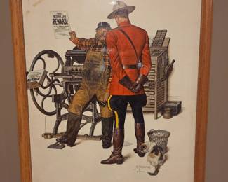Norman Rockwell art 