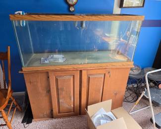 Fish tank with stand